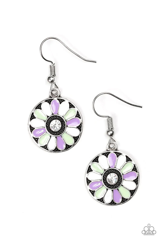 Paparazzi Earring ~ Lily Luau - Multi