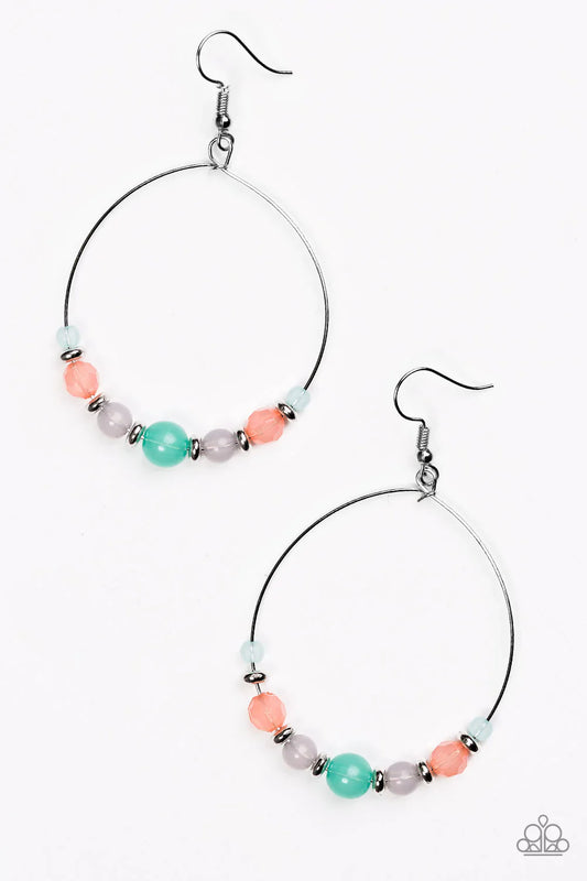 Paparazzi Earring ~ Going For GLOW - Multi