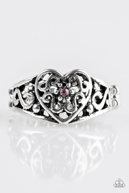 Paparazzi Ring ~ Dearly Beloved - Purple