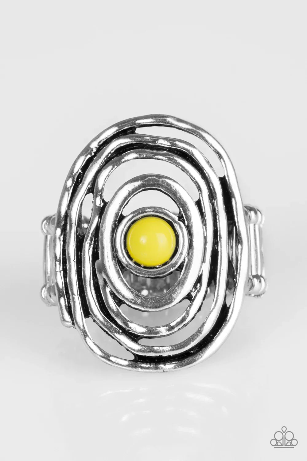 Paparazzi Ring ~ Colorfully Chaotic - Yellow