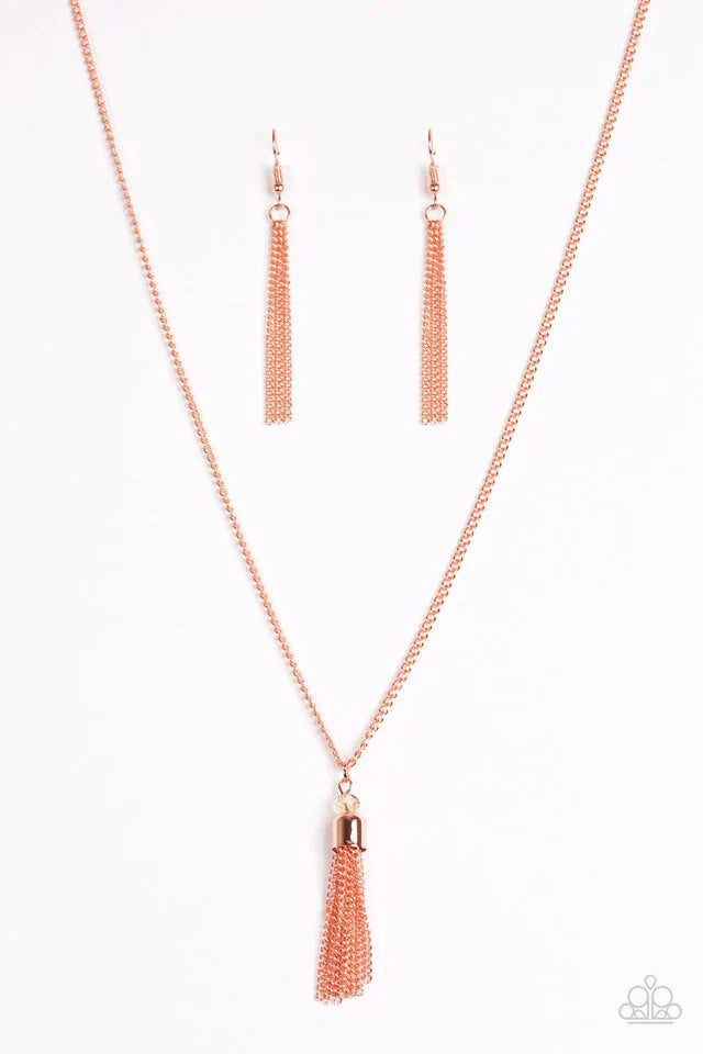 Paparazzi Necklace ~ City Casual - Copper