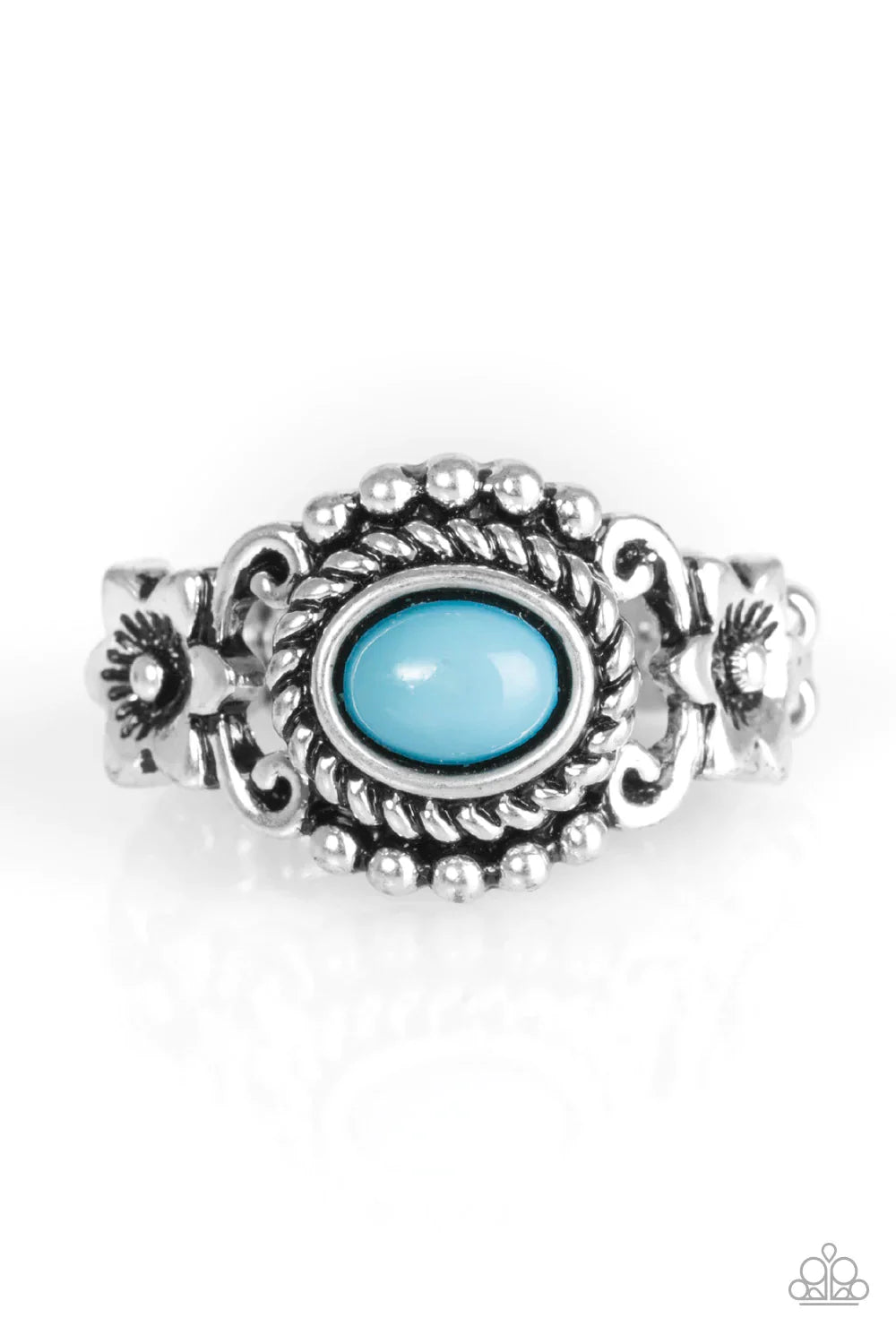 Paparazzi Ring ~ All Summer Long - Blue