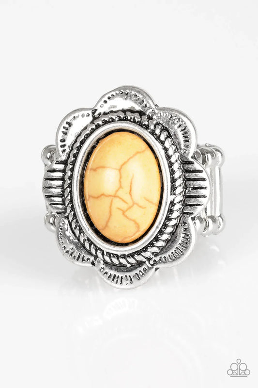 Paparazzi Ring ~ Summer Paradise - Yellow