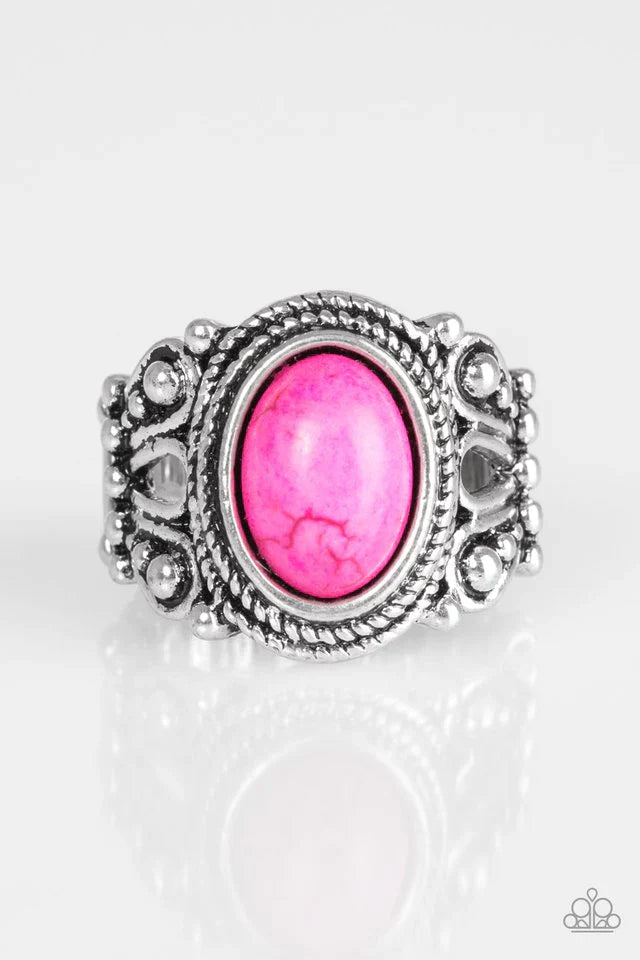 Paparazzi Ring ~ Coyote Canyon - Pink