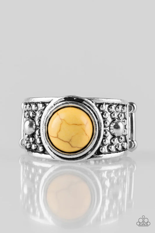 Paparazzi Ring ~ Summer Oasis - Yellow