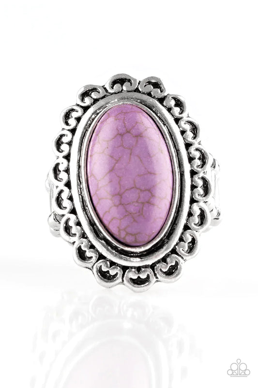 Paparazzi Ring ~ Madly Nomad - Purple