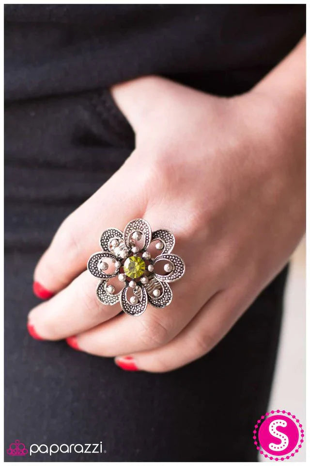 Paparazzi Ring ~ Growing Admiration - Green