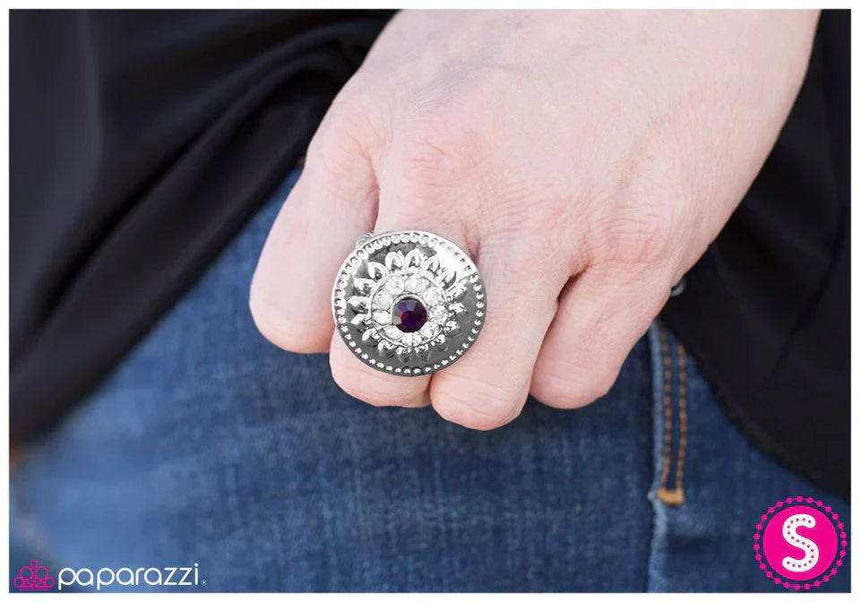 Paparazzi Ring ~ Chasing The Sun - Purple