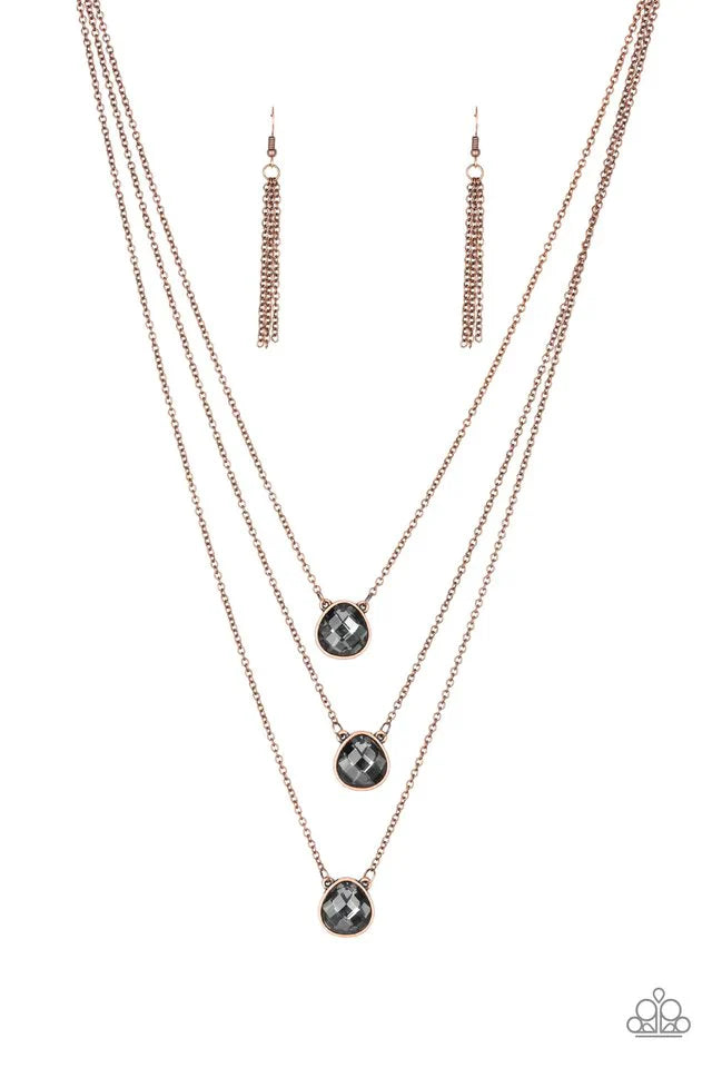 Paparazzi Necklace ~ Once In A MILLIONAIRE - Copper