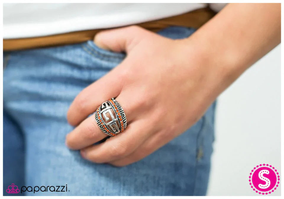 Paparazzi Ring ~ The Tribe Has Spoken - Orange