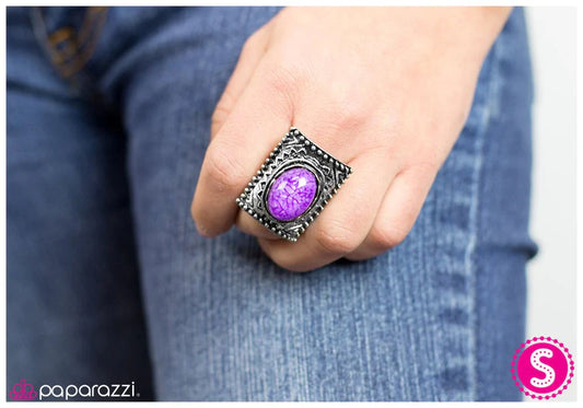 Paparazzi Ring ~ The Tables Have Turned - Purple