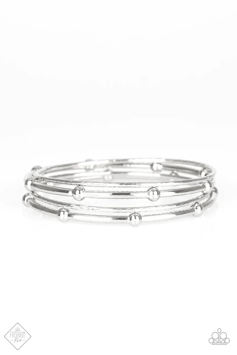 Paparazzi Bracelet ~ Beauty Basic  - Silver