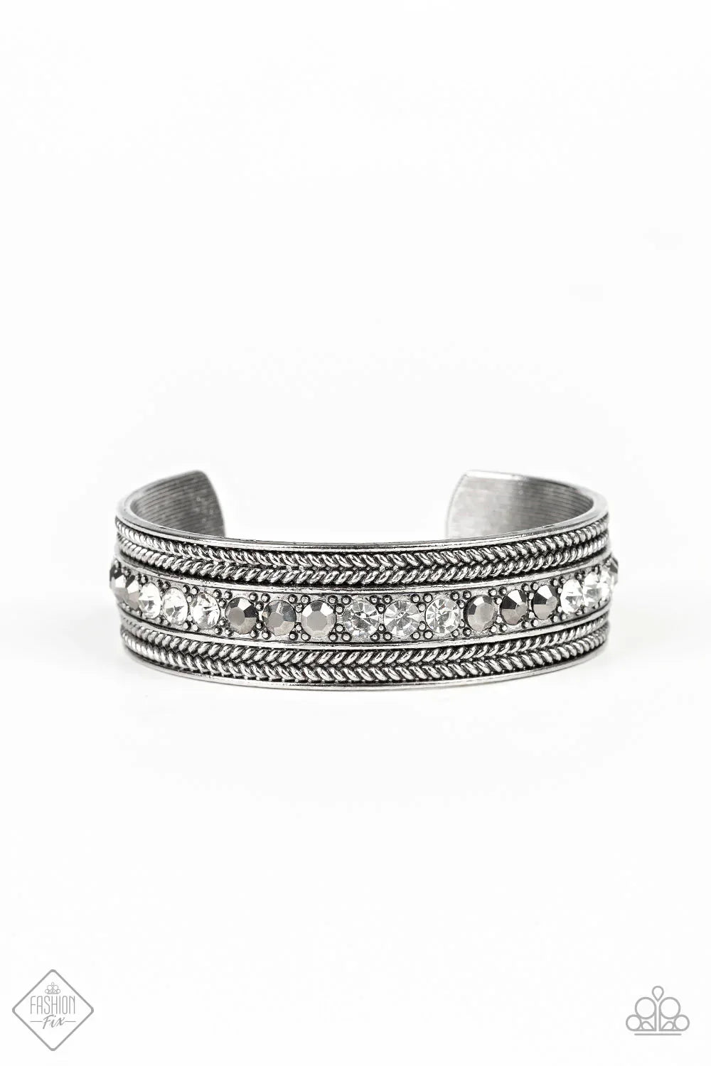 Paparazzi Bracelet ~ Empress Etiquette  - Silver