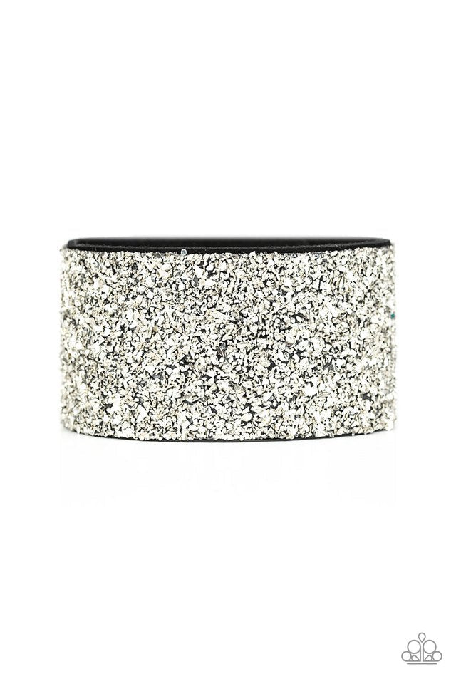 Paparazzi Bracelet ~ The Halftime Show - Silver