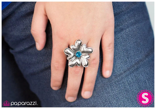 Paparazzi Ring ~ To Your Hearts Content - Blue