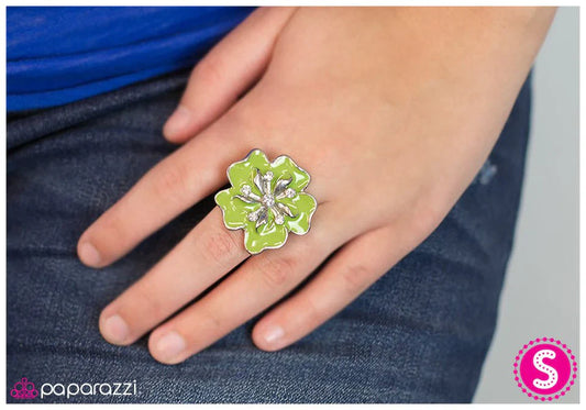 Paparazzi Ring ~ Ahead Of the Curve - Green