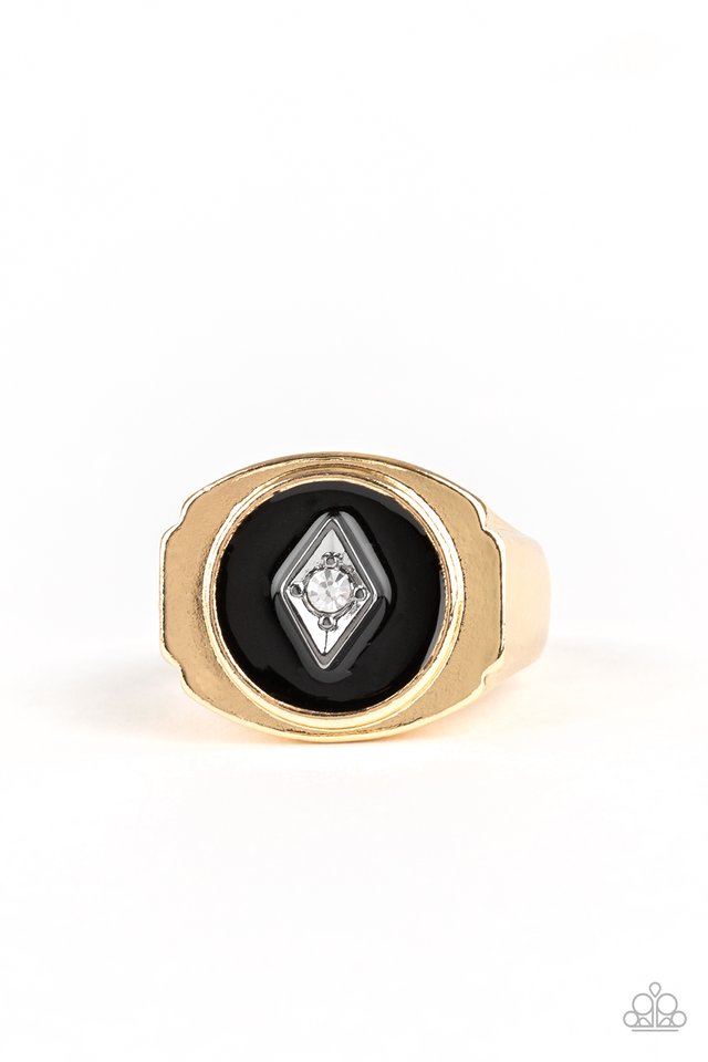 Alumni - Gold - Paparazzi Ring Image