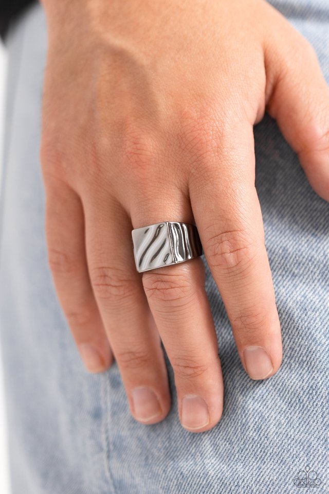 Illusion - Silver - Paparazzi Ring Image