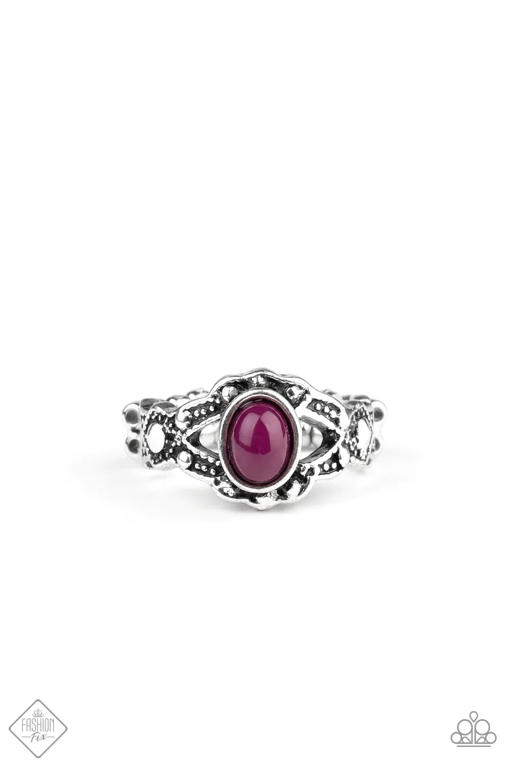 Paparazzi Ring ~ Definitely DOT!  - Purple