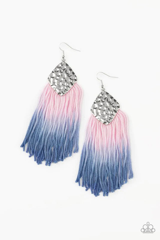 Paparazzi Earring ~ Dip In - Multi