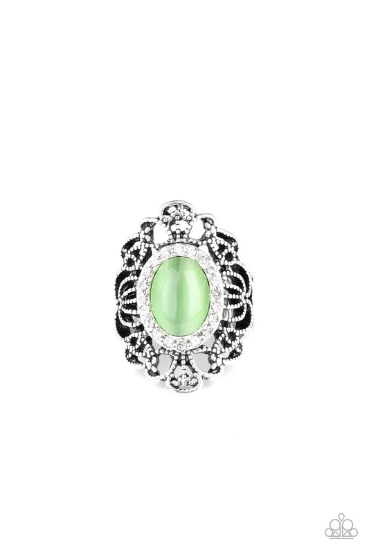 Paparazzi Ring ~ Dashingly Dewy - Green