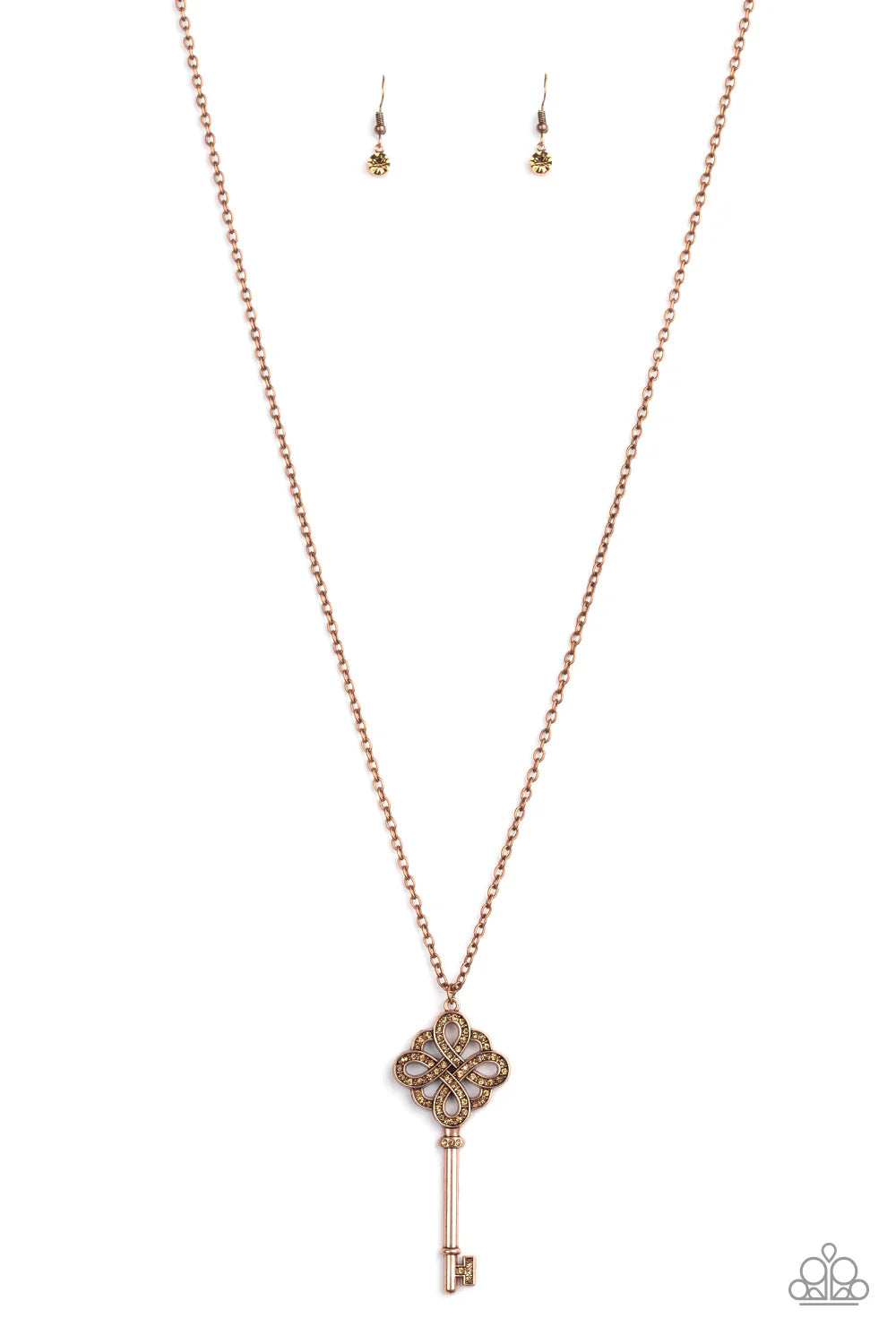 Paparazzi Necklace ~ Unlocked - Copper