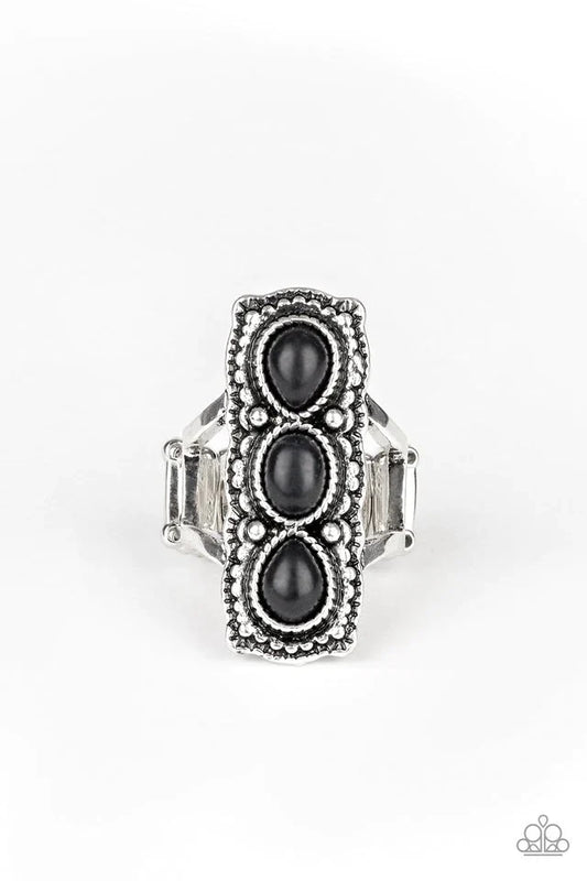 Paparazzi Ring ~ Desert Destiny - Black