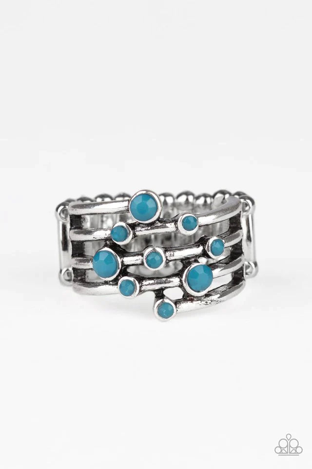 Paparazzi Ring ~ Saguaro Skies - Blue