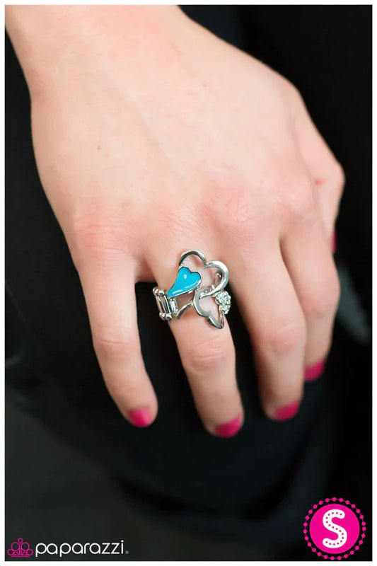 Paparazzi Ring ~ Feeling The Love - Blue