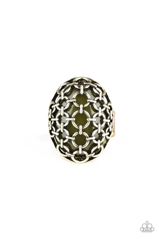 Paparazzi Ring ~ Stellar Scope - Green