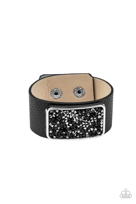 Paparazzi Bracelet ~ Interstellar Shimmer - Black