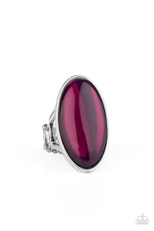 Paparazzi Ring ~ Mystic Moon - Purple