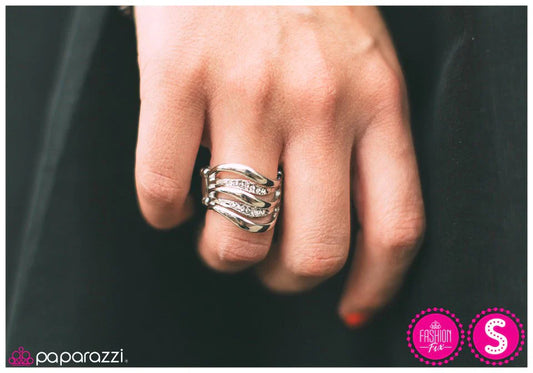 Paparazzi Ring ~ Tidal Wave - Silver