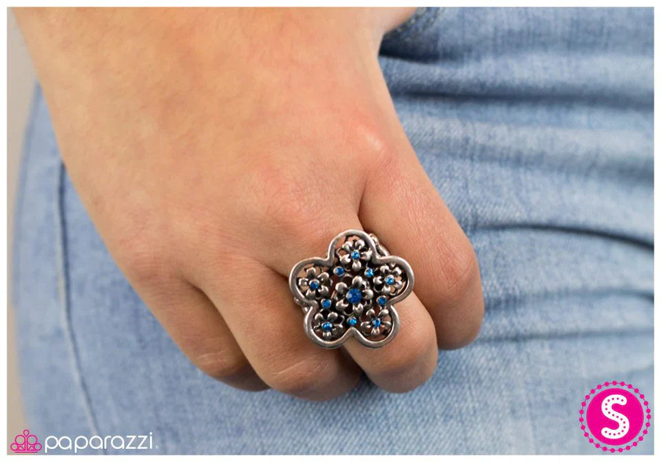 Paparazzi Ring ~ Goody Two-Shoes - Blue