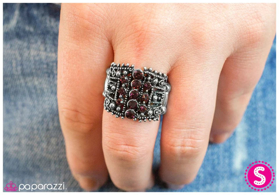 Paparazzi Ring ~ Amateur - Purple