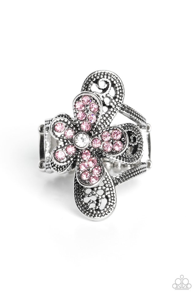 Garden Escapade - Pink - Paparazzi Ring Image