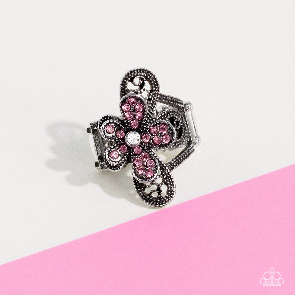 Garden Escapade - Pink - Paparazzi Ring Image