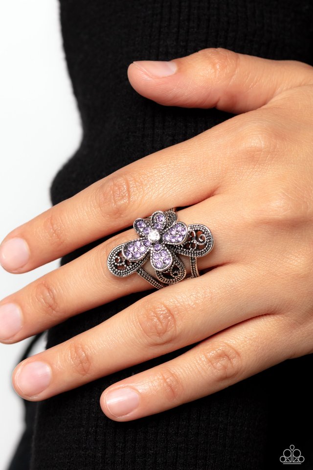 Garden Escapade - Purple - Paparazzi Ring Image