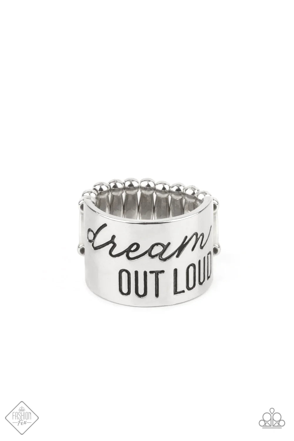 Paparazzi Ring ~ Dream Louder  - Silver