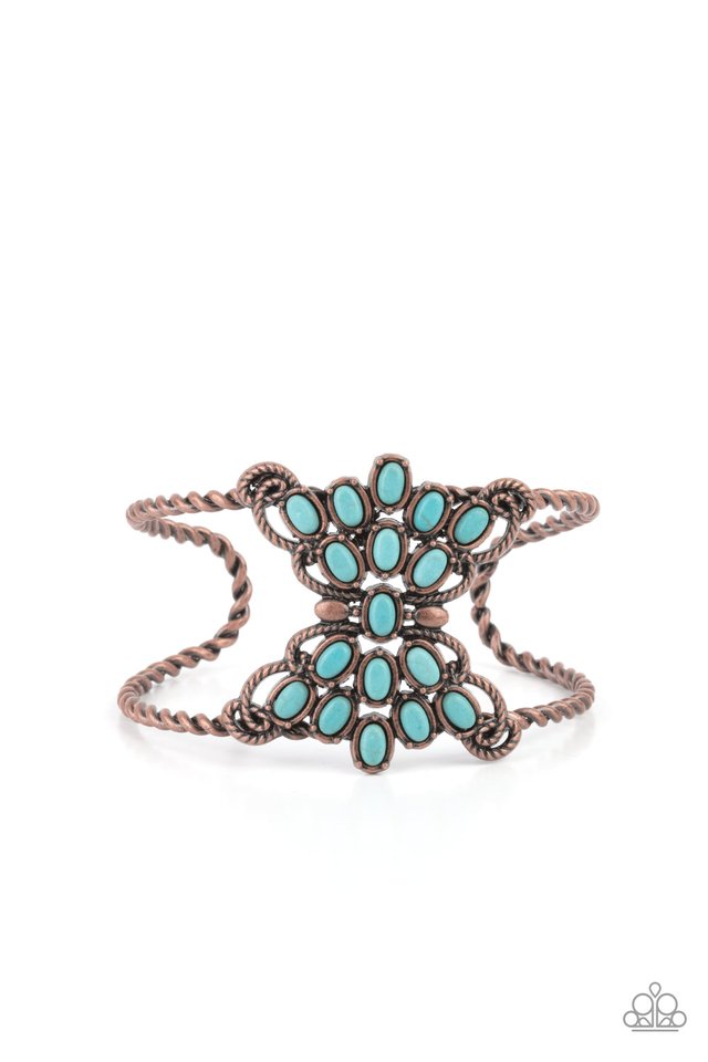 ���Pleasantly Plains - Copper - Paparazzi Bracelet Image