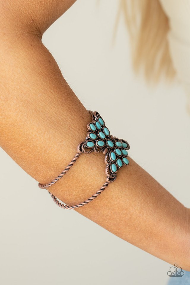 ���Pleasantly Plains - Copper - Paparazzi Bracelet Image