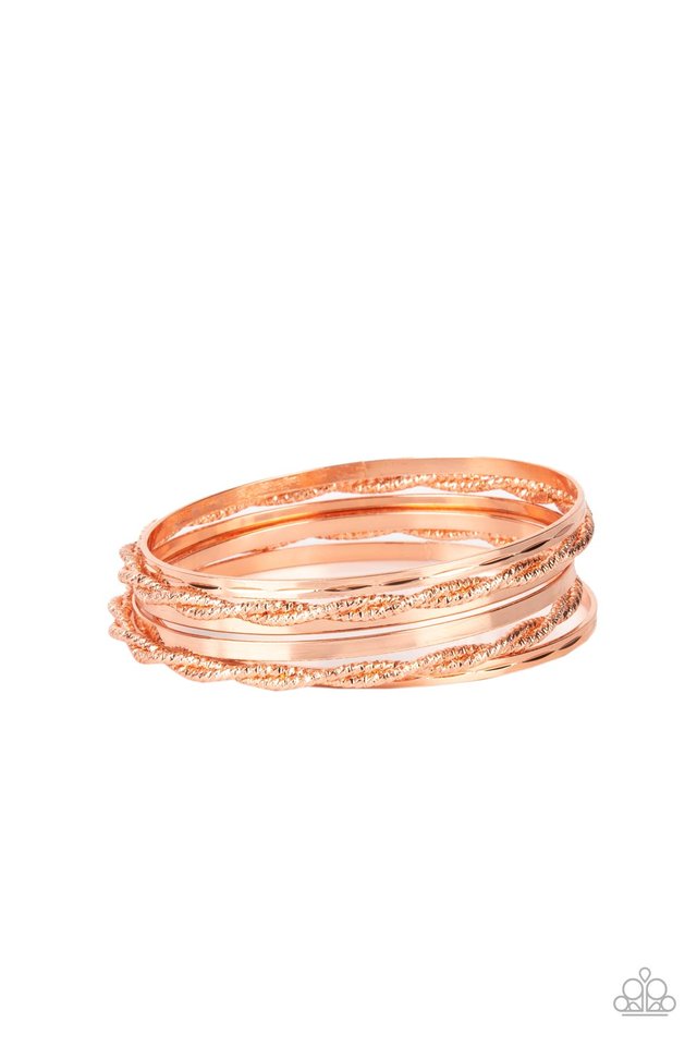 ���Sensational Shimmer - Copper - Paparazzi Bracelet Image