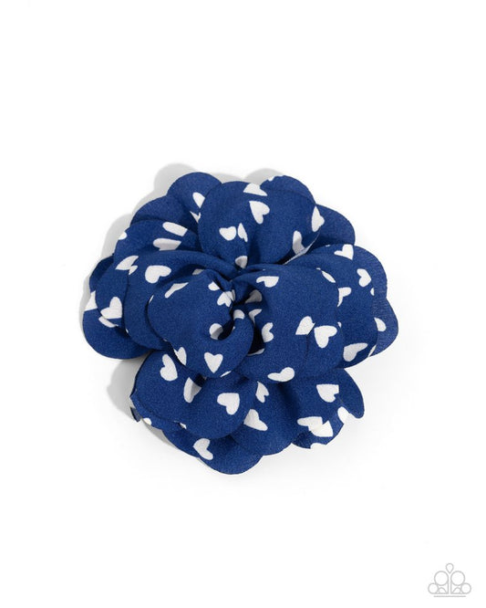 Cupids Garden - Blue - Paparazzi Hair Accessories Image