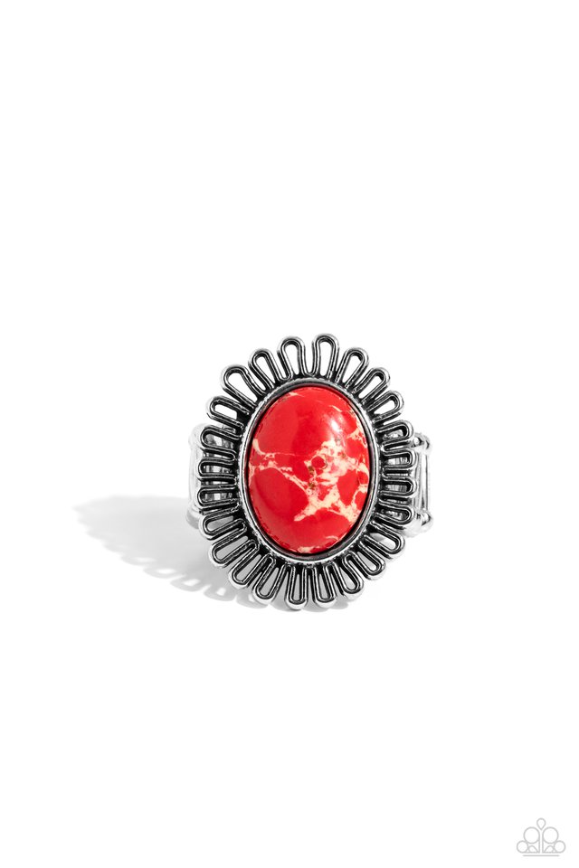 Anasazi Arbor - Red - Paparazzi Ring Image