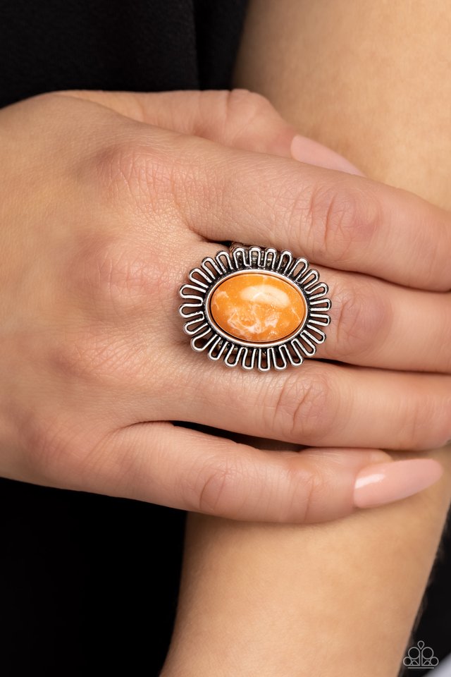 ​Anasazi Arbor - Orange - Paparazzi Ring Image