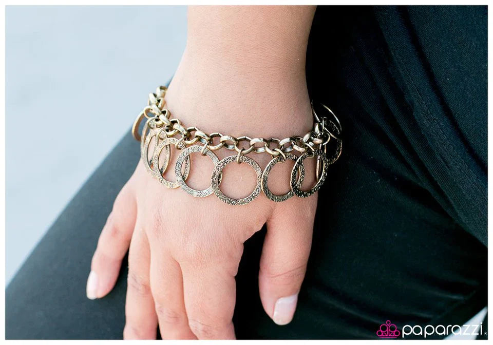 Paparazzi Bracelet ~ Hidden Treasure - Brass