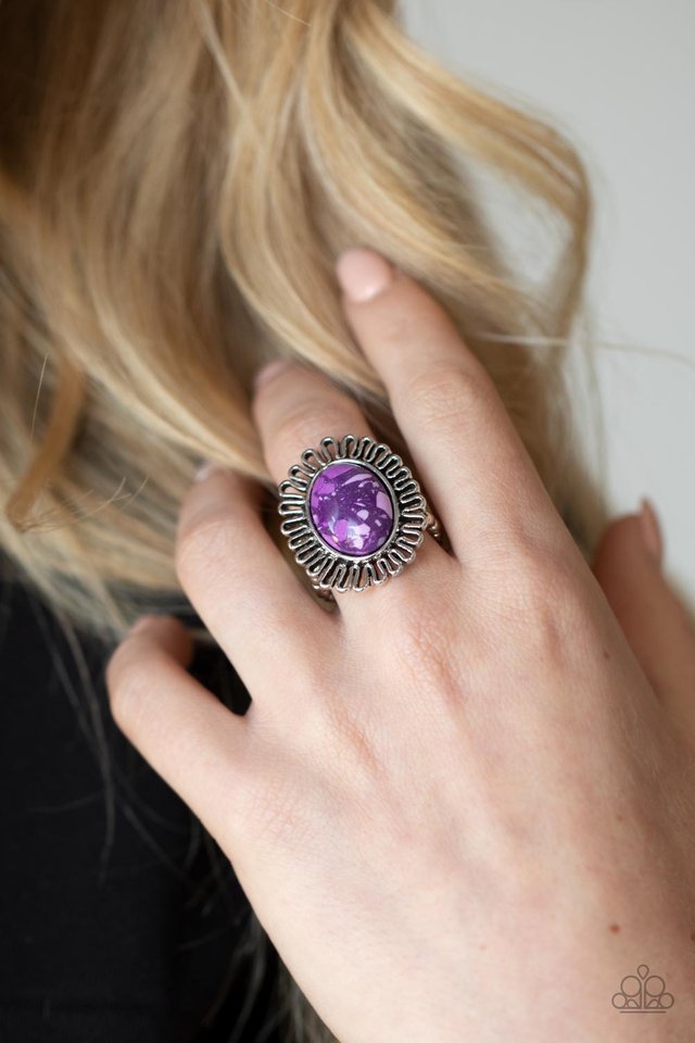 ​Anasazi Arbor - Purple - Paparazzi Ring Image