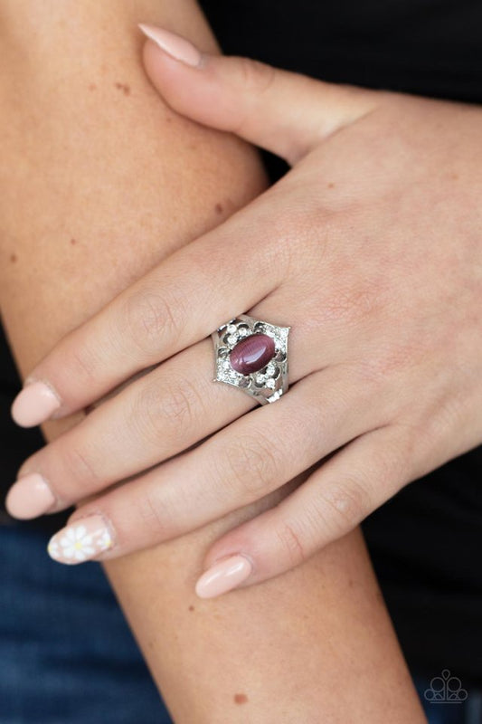 ​Countdown to Countess - Purple - Paparazzi Ring Image