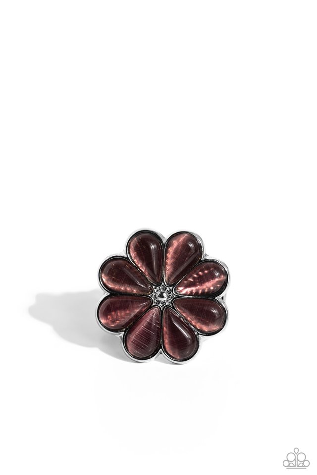 ​Gemstone Garden - Purple - Paparazzi Ring Image