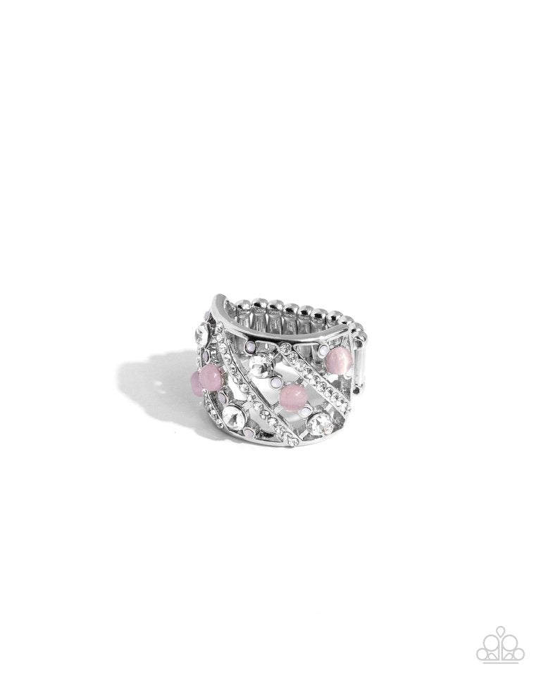 ​Bubbles for Brunch - Pink - Paparazzi Ring Image